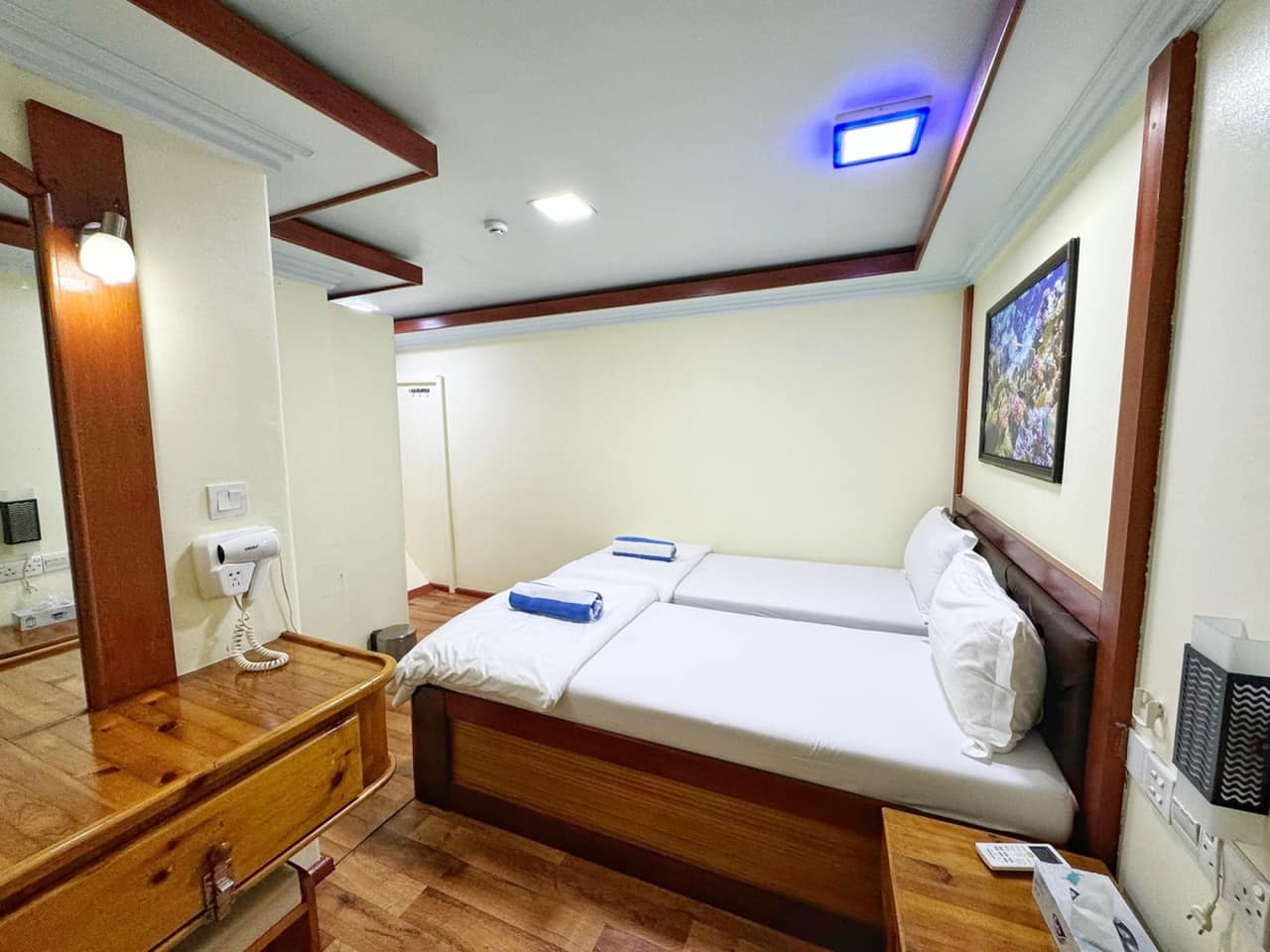 1 Junior Suite & 4 Twin / Double Cabins